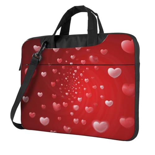 Maletín portátil impermeable rojo 13 pulg miniatura 1
