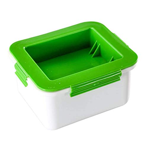 Tofu Block Drainer,Tofu Press/Marinating Dish, Removes Moisture from Tofu Automatically