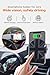 Persevere for Mini Cooper Phone Holder F54 F55 F56 F57 with Wireless Auto Charging for Display Dashboard Car Phone Mount, Fits 4-6.9