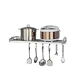 ►Sicherheit auf beiden Seiten, die Einzelteile sind nicht einfach zu fallen, die Produkte sind fein poliert, Hand-Schleiftechnik, keine gleitenden Hand, mit Aktivitätshaken, kann an die richtige Position nach den Bedürfnissen der verschiedenen Gegenstände bewegt werden, hängen Sie die Dinge, die Sie hängen möchten