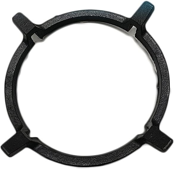 Universal Cast Iron Wok Support Ring, Wok Pan Support, Stand Stove Stove Accessories, Cooktop Range Pan Holder Stand, for Kitchen Wok Gas Hob, Cooktop, Cooking Pot (Black)