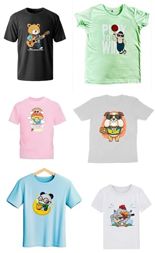 T-shirt classique enfants : coton durable contre l'usure précoce