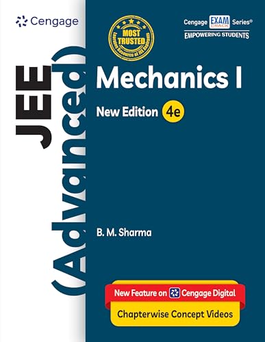 Image of Cengage JEE (Advanced) Mechanics I with Chapterwise Concept Videos & Online Assessments