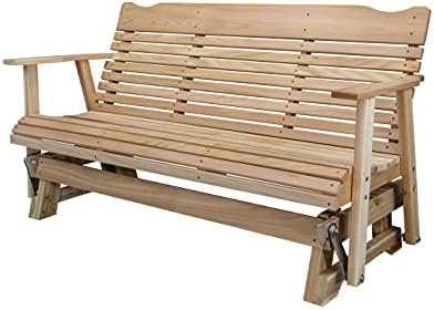 5 Foot Cedar Porch Glider, Amish Crafted