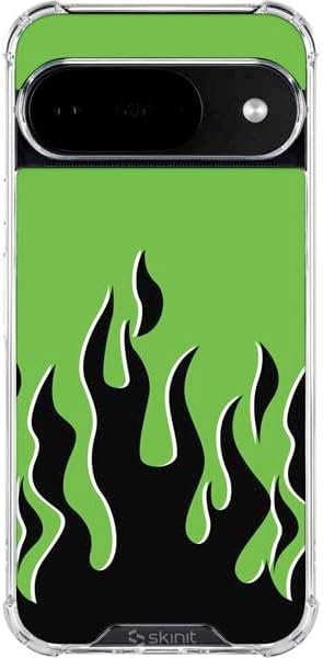 Skinit Clear Phone Case Compatible with Google Pixel 10 - Officially Licensed Gothic Woman and Death Moth Butterflies by Sarah Richter Design