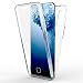 Produktbild NALIA 360 Grad Handyhülle kompatibel mit Samsung Galaxy S20 FE Hülle, Transparenter Komplettschutz Durchsichtig Full-Cover Silikon Bumper mit Displayschutz vorne Hardcase hinten, Full-Body Case Etui