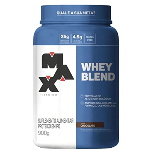 Max Titanium Whey Blend (900G) - Sabor Chocolate