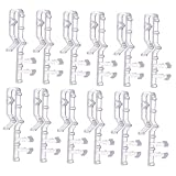 VALICLUD 12 pièces Clips pour Store Plastique Transparent Pinces de Remplacement pour Lam...