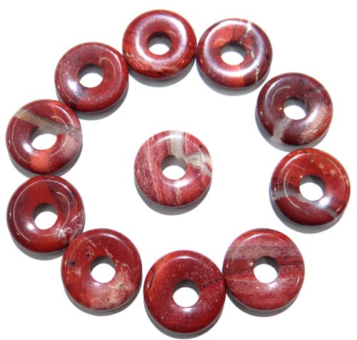 Pietre naturali turchesi da 18 mm, cristallo di quarzo occhio di tigre, gioielli fai da te, accessori per collane, 20 pezzi, come da immagine
