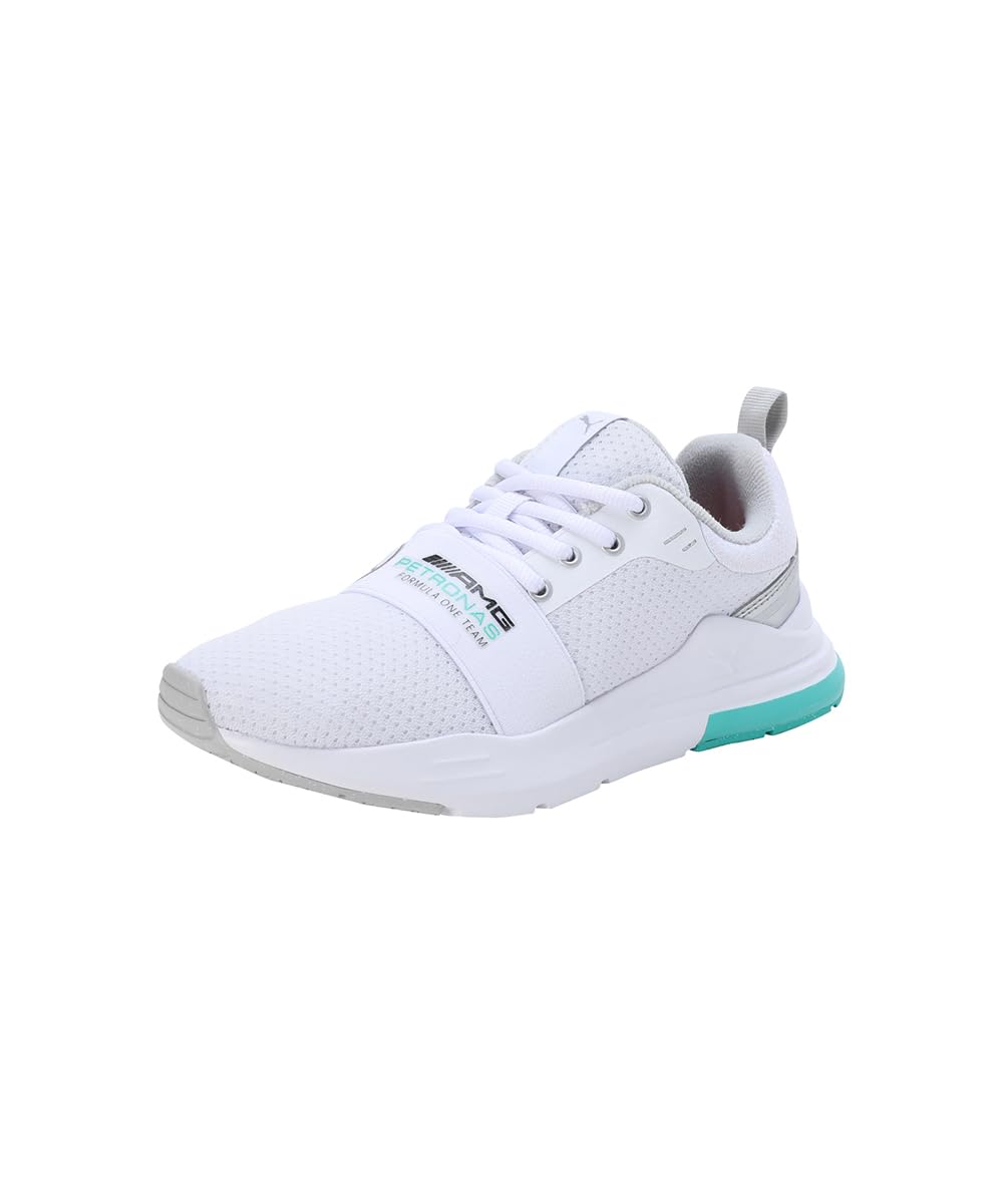Puma Unisex-Kid MAPF1 Wired Run Jr White-Silver Sneaker - 3 UK (30818802) (B0CT8CR5MJ) Amazon Price History, Amazon Price Tracker