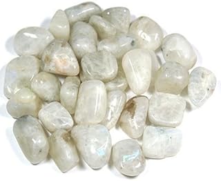 Tumbled Rainbow Moonstone (5/8" - 1") - 1pc. by Healing Crystals