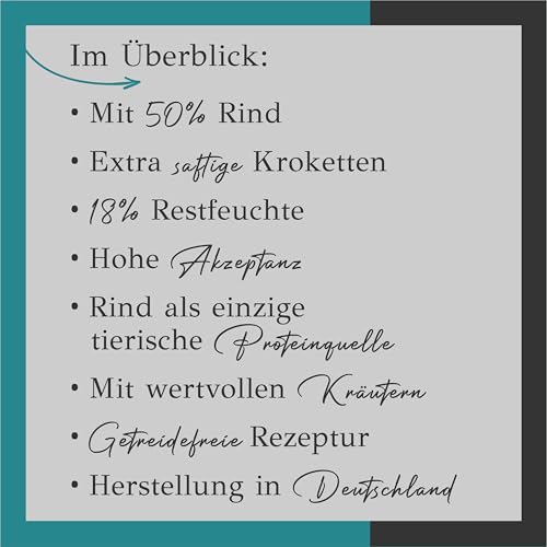 Primum - Soft Rind mit Kartoffel - 5 kg - Halbfeuchtes Hundefutter - Getreidefreies Trockenfutter - Hoher Fleischanteil - Optimal verdaulich