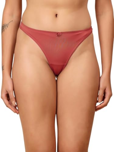 Image of American Symbol Women Microfiber & Cotton Brazilian Thong Briefs