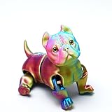 LUYUCUBE 3D Printed Dog Model,Flexible Realistic Articulated Animal Fidget Toys,Mystery Figurines Gifts for Easter,Executive Desk Funny Décor and Festival Collectible,Easter Basket Stuffers (Yellow)