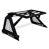 ARMORDILLO CRX Roll Bar Chase Rack for 1/2 Ton Full Size Trucks|with Cargo Basket|2X LED Light Lamps|04-24 F150 F-150|07-18 Silverado Sierra 1500|07-24 Tundra|04-24 Titan|19-24 Ram 1500|7161849 Matte