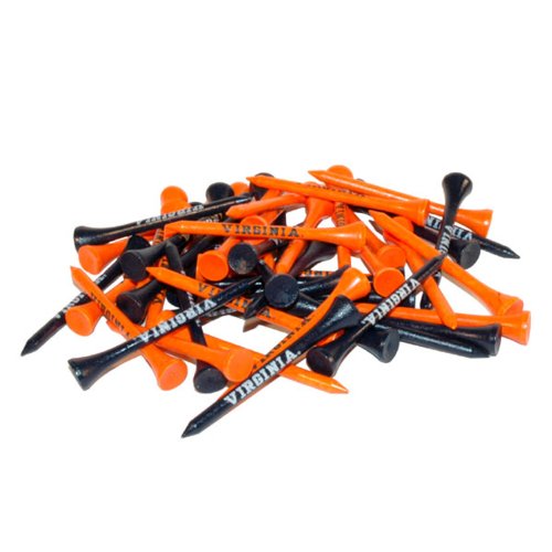 Team Golf NCAA Virginia Cavaliers Pack Of 50 Golf Tees 2-3/4