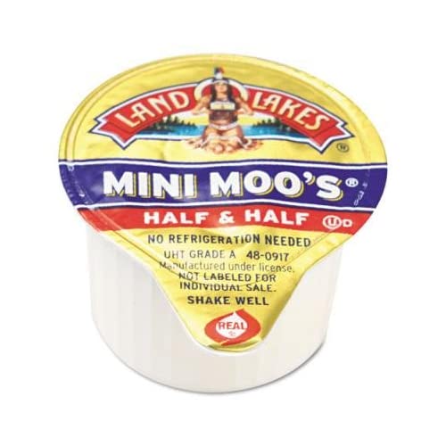 Land O' Lakes Mini-Moo's Creamers, Real Dairy Half & Half, 180 Ct (6328199) #TOP30