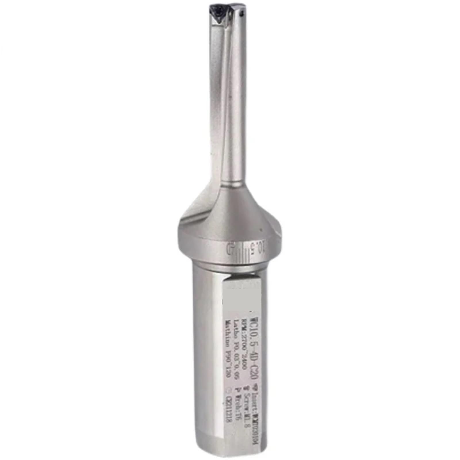 Foret en U C20 pour tour CNC et percage rapide de diametre 11mm WC02 2D