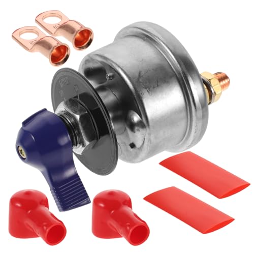 Cabilock Heavy Duty Battery Disconnect Switch Leak Design for Rvs Boats Construction Machinery Versatile Shut Off Switch for Applications