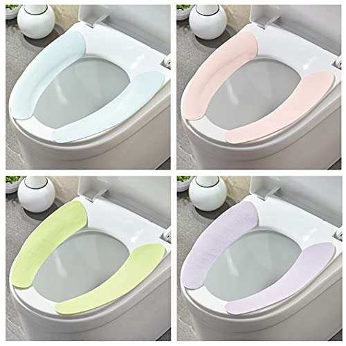 NO Qazuwa - Copriwater lavabile, 8 pezzi, in pelle...