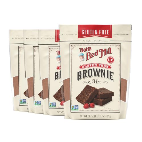 Bob's Red Mill Gluten Free Brownie Mix, 21oz (4 Pack) - image 1
