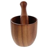 Gain de place et praticité : le bol de broyage manuel compact est conçu pour les ustensiles de cuisine essentiels. il se range facilement sans encombrer votre plan de travail ni votre cuisine. pilon vintage, broyeur à ail