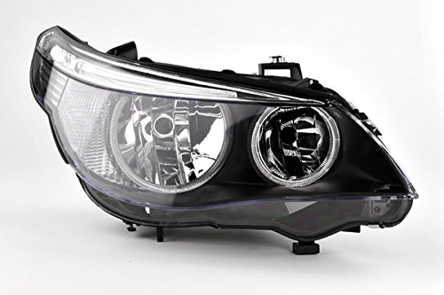 Johns, Juego de faros para BMW Serie 5 E60 E61 07/03 – 03/07 + juego de bombillas L+R