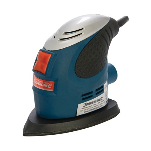 Silverline 243009 - Lijadora delta Silverstorm 140 mm, 135 W (135 W)