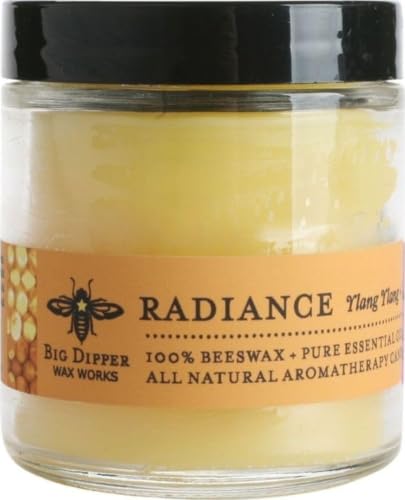 Big Dipper Wax Works Beeswax Aromatherapy Candle - Radiance, 3.2 oz