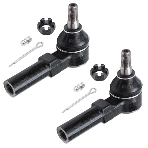 Image of Detroit Axle - 8pc Front End Control Arms Kit for Saturn L100 L200 L300, LS LW Series, 2 Lower Control Arms 4 Tie Rod Ends 2 Sway Bars Replacement