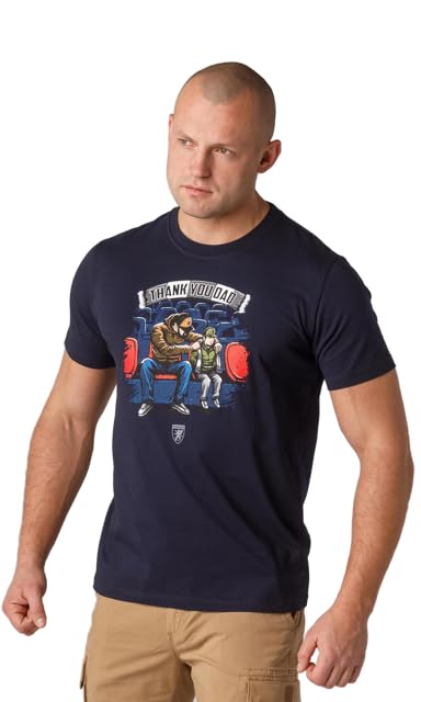 T-shirt Thank You Dad vêtement casual pour match de football