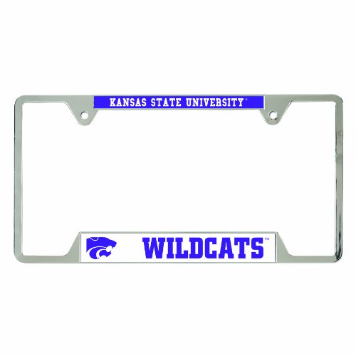 NCAA Kansas State Wildcats Metal License Plate Frame