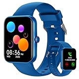 AYATAHA Kids Smart Watch for Boys Girls Sport,Smartwatch Fitness Tracker with 37 Sports Modes,DIY Watch Touchscreen, Bluetooth Calls Pedometer Activity SMS Notification for Teenager (Blue)