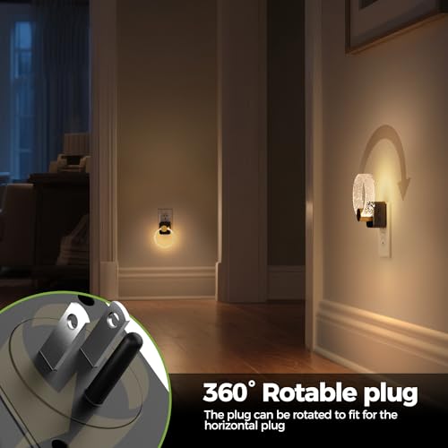 Image of DORESshop LED Night Light, Decorative Night Light Plug Into Wall