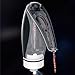 Kubedin Electric Wine Aerator Pourer Rechargeable 3-in-1 Automatic Wine Decanter Dispenser Preserver Penguin Shape Gifts for Wine Lovers (BLACK)