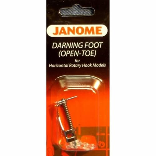 Pie para zurcido Janome Open-Toe para máquinas rotativas