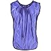 Xcello 12pcs Adult Training Vests Nylon Team Practice Pinnies Size for Football Basketball Fitness