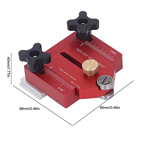 Serra de Mesa de Liga de Alumínio, Gabarito Fino para Carpintaria, Posicionamento Ajustável, Ferrame