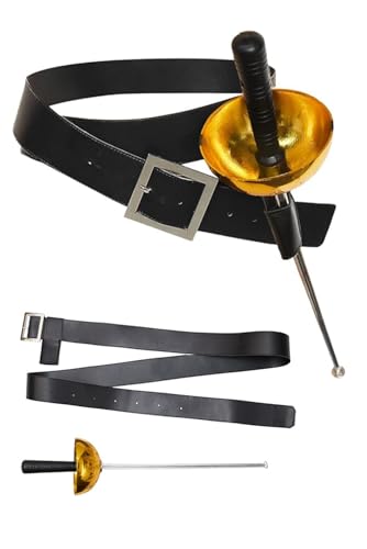 Rodwake Kids Puss Cosplay Belt Sword Cat Costume Belt Halloween Accessories For Boys Girls