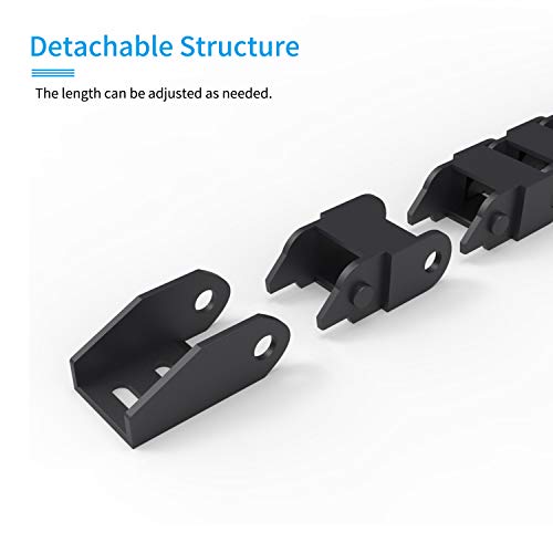 pedkit 1m / 3,3 pés Transmissão Drag Chain Towline 10 * 20mm Interior 29mm Raio de giro para impress