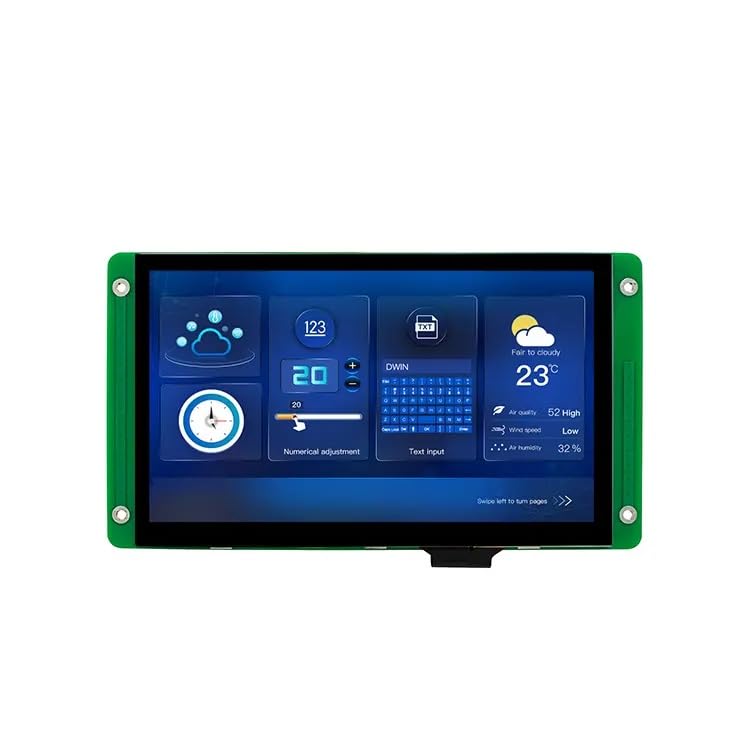 DWIN 7.0inch 1024x600 IPS Industrial HMI LCD UART TTL Display Resistive Touch, 16MB Flash Buzzer SD interface (B0CP62D4JC) Amazon Price History, Amazon Price Tracker