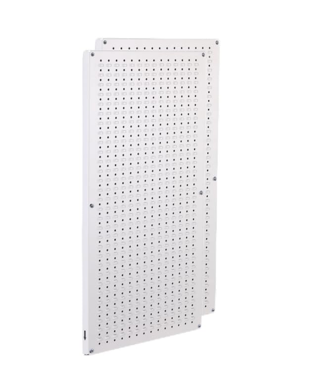 EASY LIFE PRODUCTSVertical Wall Mounted Pegboard, pack 2, White