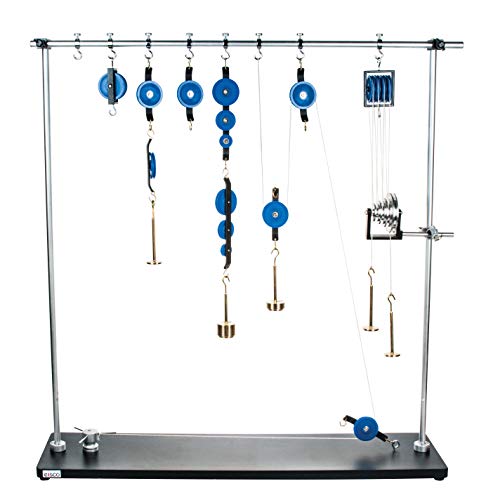 Image of EIsco Labs Advanced Pulley Demonstration Set - Simple Machines Physics Experiment Apparatus