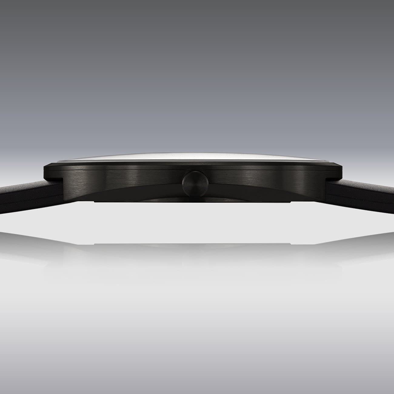 botta Zegarek z jedną wskazówką męski szwajcarski mechanizm kwarcowy ze skórzaną bransoletką NOVA (40 mm)