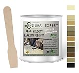 Contura 200g. Holzkitt Parkett Fugenkitt Spachtelmasse Kitt Holz Spachtel Holzpaste Knetholz (08 Eiche Natur - Hell)