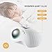 ProtoArc Wireless Bluetooth Trackball Mouse, EM01 2.4G RGB Ergonomic Rechargeable Rollerball Mice, 3 Device Connection&Thumb Control, Compatible for PC, iPad, Mac, Windows-White Silver