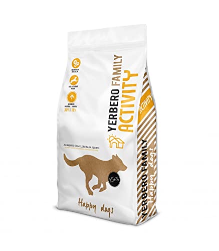 YERBERO Family Activity Comida para Perros de Alta energia 15 kg Cover