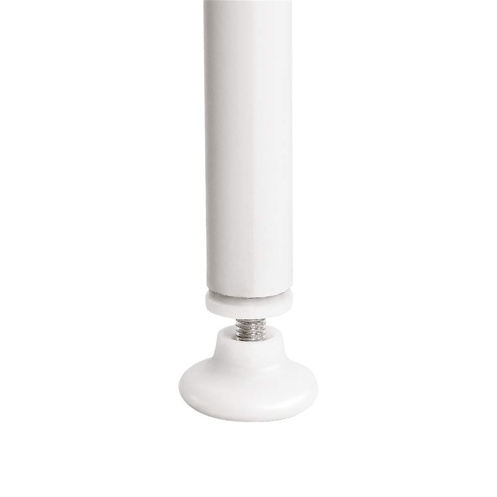 Estanteria sobre Inodoro WC Lavadora Ahorra Espacio Almacenamiento Cuarto Baño,Estante Encima del Inodoro 3 Aseo Mueble Visualización Organizador,157*55*26cm,Blanco