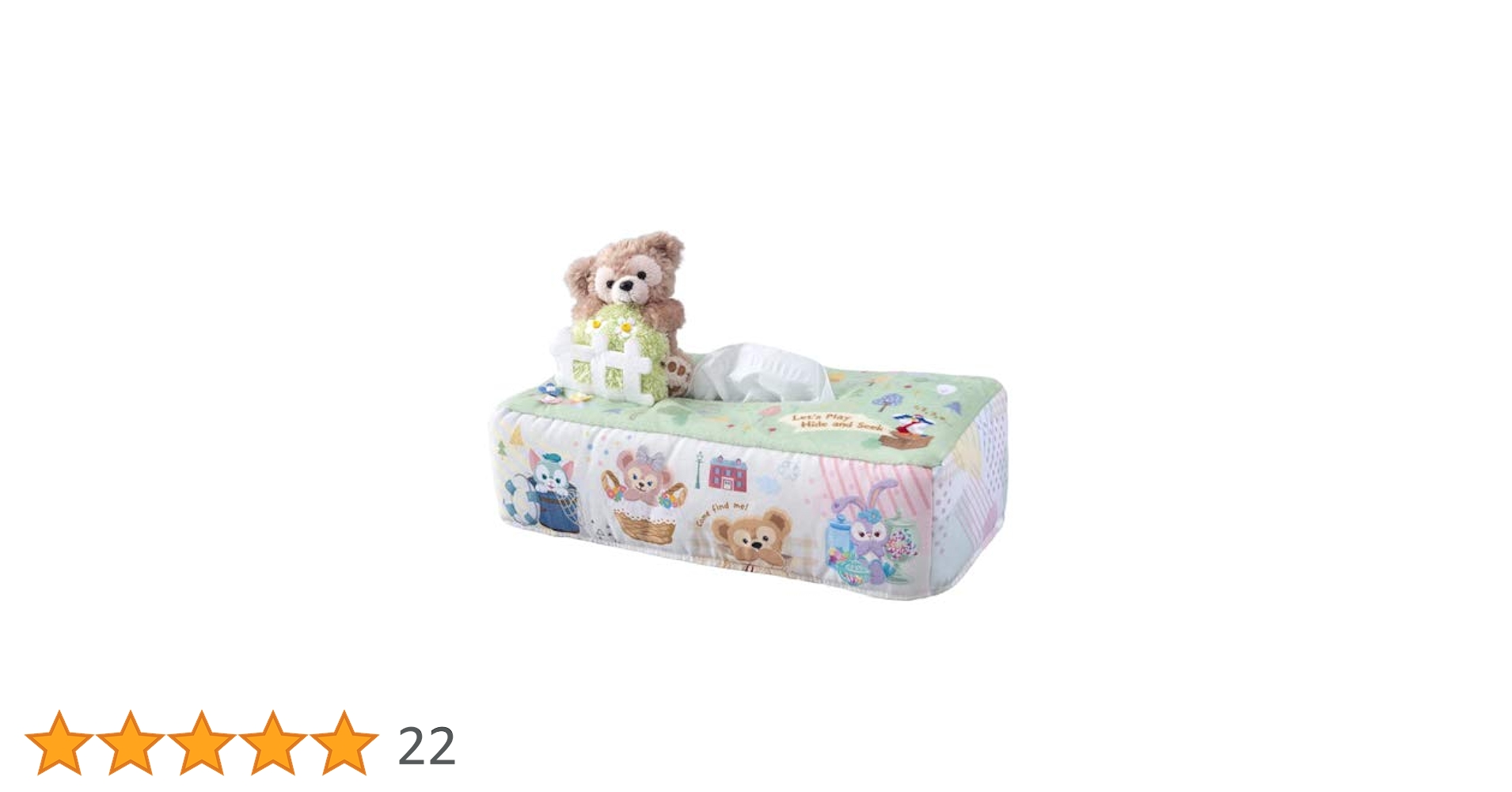 Amazon｜ダッフィー＆フレンズ ティッシュボックスカバー ダッフィー