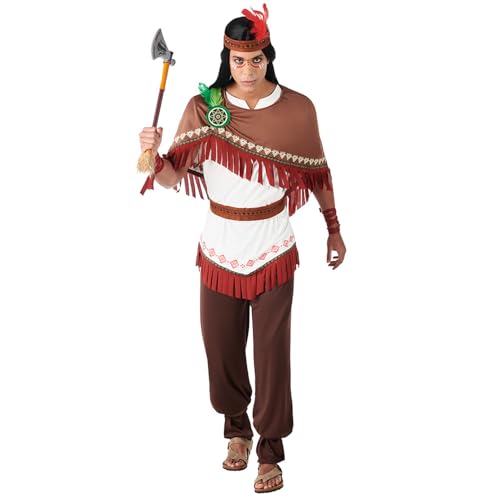 Costume Indien homme pour soirée déguisée Far West et défilé de carnaval